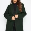 Yours Curve Midi Coat -Fashion Women K18262s