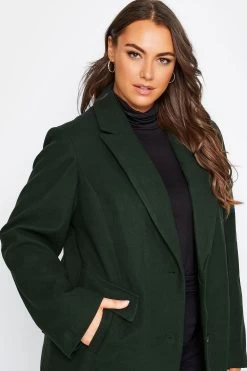 Yours Curve Midi Coat -Fashion Women K18262s4