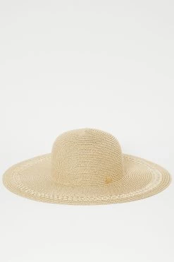 Lipsy Oversized Straw Floppy Hat -Fashion Women K19410s4