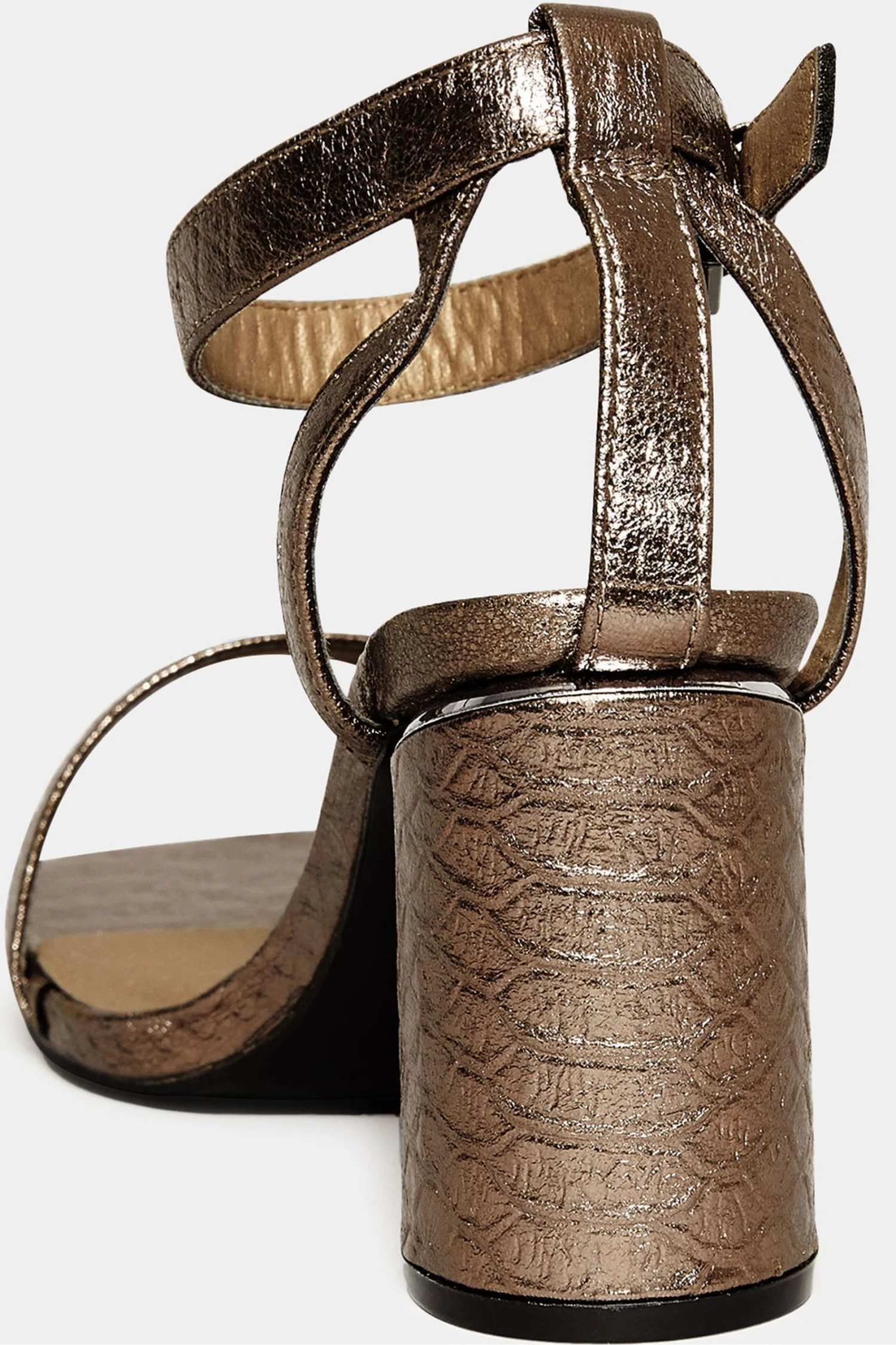 Yours Curve Extra-Wide Fit 2 Part Heel Sandals 5 Yours Curve Extra-Wide Fit 2 Part Heel Sandals - Image 3