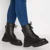Yours Curve Extra-Wide Fit Mocc Toe Boot -Fashion Women K21060s