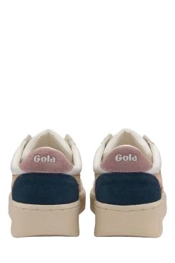 Gola Ladies' Grandslam Trident Lace-Up Trainers -Fashion Women K23020s3