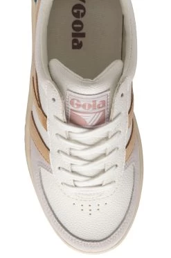 Gola Ladies' Grandslam Trident Lace-Up Trainers -Fashion Women K23020s4