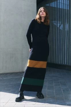 Leem Striped Maxi Dress