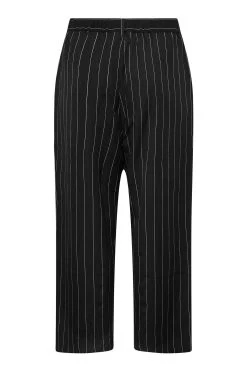 Yours Curve Pin Stripe Dad Trouser -Fashion Women K30111s4