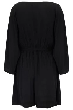 Pour Moi Ecovero Cut Out Crinkle O Ring Cover Up -Fashion Women K35375s5