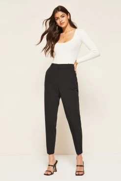 Friends Like These Tailored Straight Leg Trousers -Fashion Women K35602s3