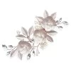 Ivory & Co Gardenia Crystal And Pearl Enamelled Clip