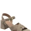 Ravel Suede Leather Block Heel Sandal Buckle Fastening -Fashion Women K40336s