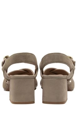 Ravel Suede Leather Block Heel Sandal Buckle Fastening -Fashion Women K40336s3