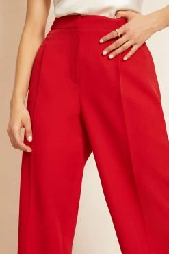 Friends Like These High Waisted Wide Leg Trousers -Fashion Women K40974s4
