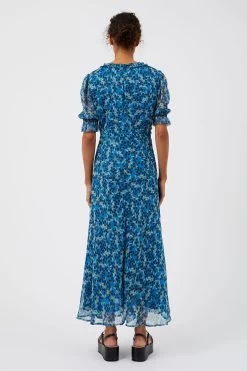 Great Plains Meadow Ditsy V Neck Dress -Fashion Women K45829s3