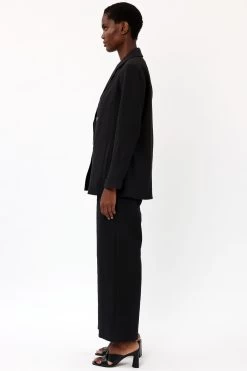 Religion Double Breasted Blazer In Textured Ramie Linen Blend With Belt 10 Religion Double Breasted Blazer In Textured Ramie Linen Blend With Belt -Fashion Women K48595s4