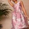 Chi Chi London Sleeveless Floral Printed Dress -Fashion Women K51277s