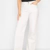 Long Tall Sally Denim Pull On Wide Leg Jean -Fashion Women K53245s