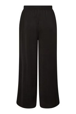 Yours Curve Washed Twill Wide Leg Trouser -Fashion Women K55391s4