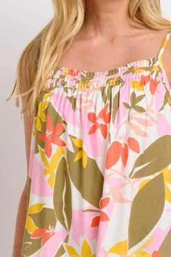 Brakeburn Tropical Palm Vest 9 Brakeburn Tropical Palm Vest -Fashion Women K56478s3