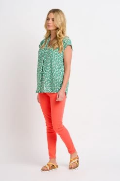 Brakeburn Spring Garden Blouse -Fashion Women K56565s5