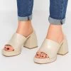 Yours Curve Extra-Wide Fit Chunky Platform Mule -Fashion Women K58054s