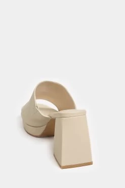 Yours Curve Extra-Wide Fit Chunky Platform Mule -Fashion Women K58054s4