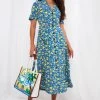 Joe Browns Lily Print Dress 1 Joe Browns Lily Print Dress -Fashion Women K58558s