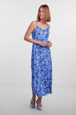 PIECES Floral Print Dress -Fashion Women K61241s2