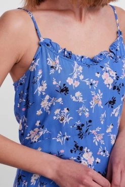 PIECES Floral Print Dress -Fashion Women K61241s4