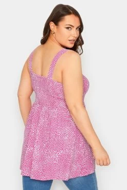 Yours Curve Crinkle Vest -Fashion Women K65477s3