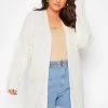 Yours Curve Pointelle Cardigan -Fashion Women K65586s