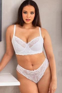 Pour Moi Flora Lace Brazilian Brief Knickers -Fashion Women L18 227s3