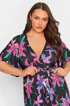 Yours Curve London Wrap Dress -Fashion Women L36874s4