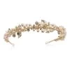 Ivory & Co Oriana Crystal And Pearl Floral Enamelled Band -Fashion Women L66116s