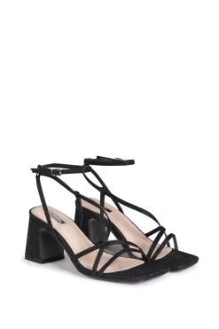 Linzi Liliana Block Heeled Sandal With Cross Over Front Straps -Fashion Women L93552s3