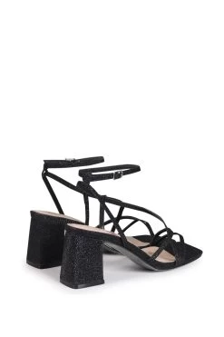 Linzi Liliana Block Heeled Sandal With Cross Over Front Straps -Fashion Women L93552s4