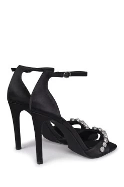 Linzi Ana Stiletto Heeled Sandal With Diamante Front Strap -Fashion Women L96792s4