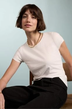 Baukjen White Essentials Organic Slim T-Shirt