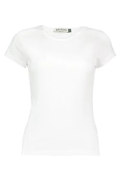 Baukjen White Essentials Organic Slim T-Shirt -Fashion Women M07927s4