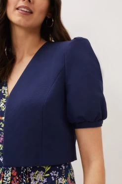 Phase Eight Blue Mabel Jacket -Fashion Women M08157s5