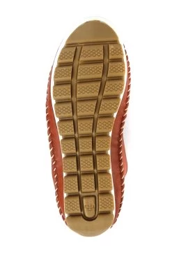 Pavers Ladies Leather Lace-Up Trainers -Fashion Women M08306s5