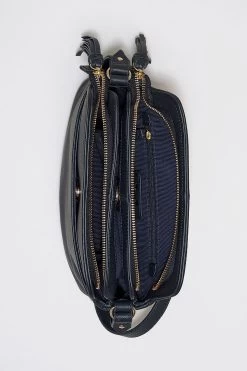 Crew Clothing Company Womens Natural Crossbody Leather Bag -Fashion Women M14234s3