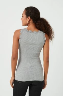 Rosemunde Silk Blend Top With Lace Detail -Fashion Women M32963s5