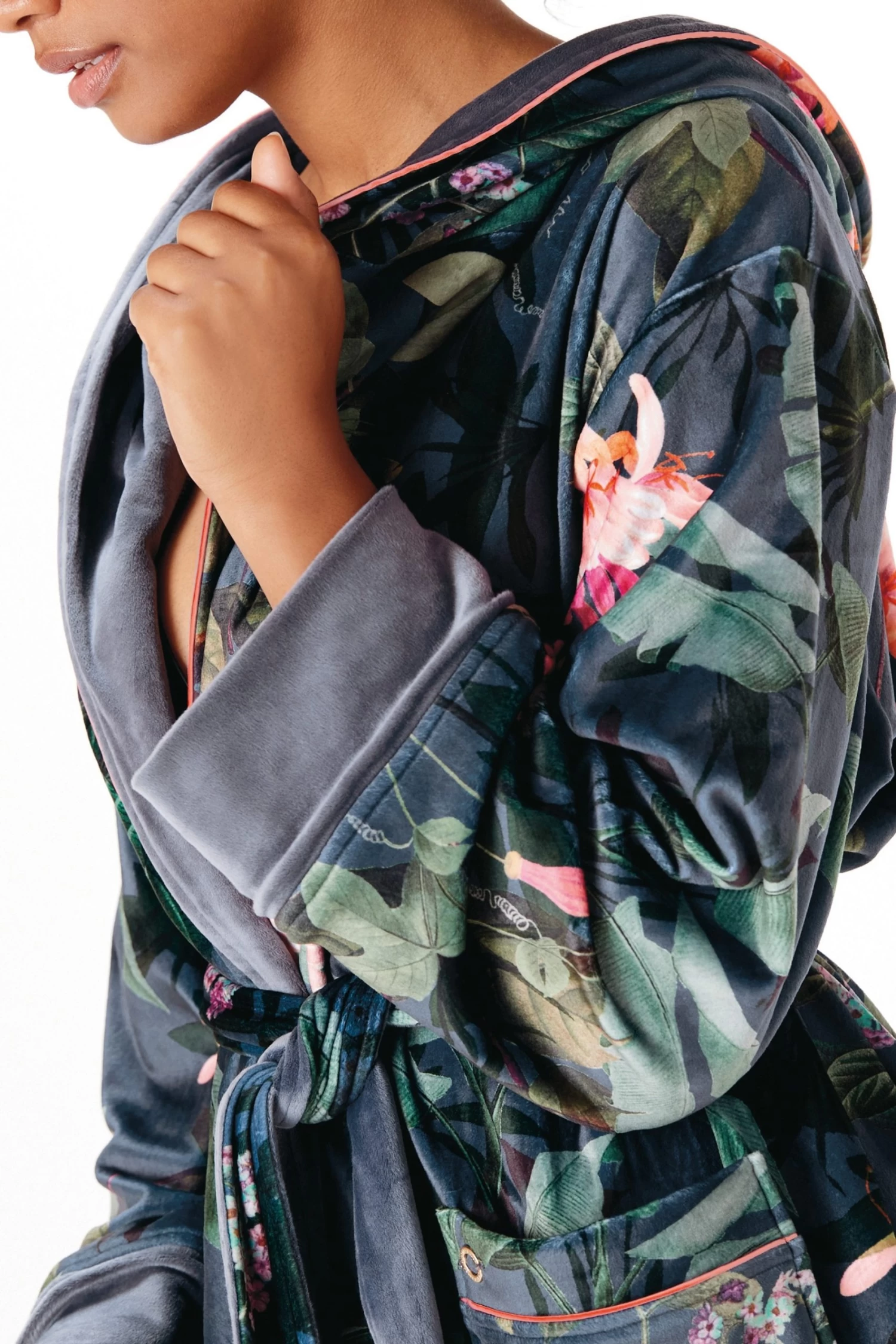 B By Ted Baker Cosy Dressing Gown 6 B By Ted Baker Cosy Dressing Gown - Image 4