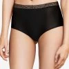 Chantelle Black Soft Stretch High Waisted Lace Briefs -Fashion Women M47 817s