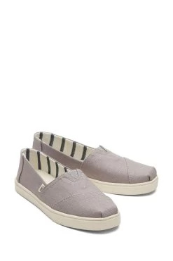 TOMS Vegan Alpargata Grey Cupsole Shoes -Fashion Women M59289s2