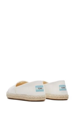 TOMS Womens White Vegan Natural Alpagarta Rope Shoes -Fashion Women M63209s3
