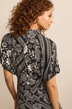 Next Jersey Short Sleeve Mini Shirt Dress -Fashion Women M79 301s4