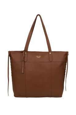 Cultured London Bromley Leather Tote Bag