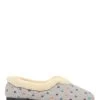 Pavers Ladies Wide Fit Polka Dot Slippers 2 Pavers Ladies Wide Fit Polka Dot Slippers -Fashion Women M85481s