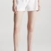 Calvin Klein White 1996 Lounge Sleep Shorts -Fashion Women M88963s
