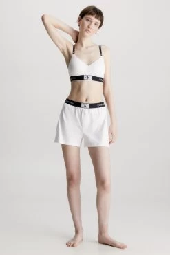 Calvin Klein White 1996 Lounge Sleep Shorts 9 Calvin Klein White 1996 Lounge Sleep Shorts -Fashion Women M88963s3